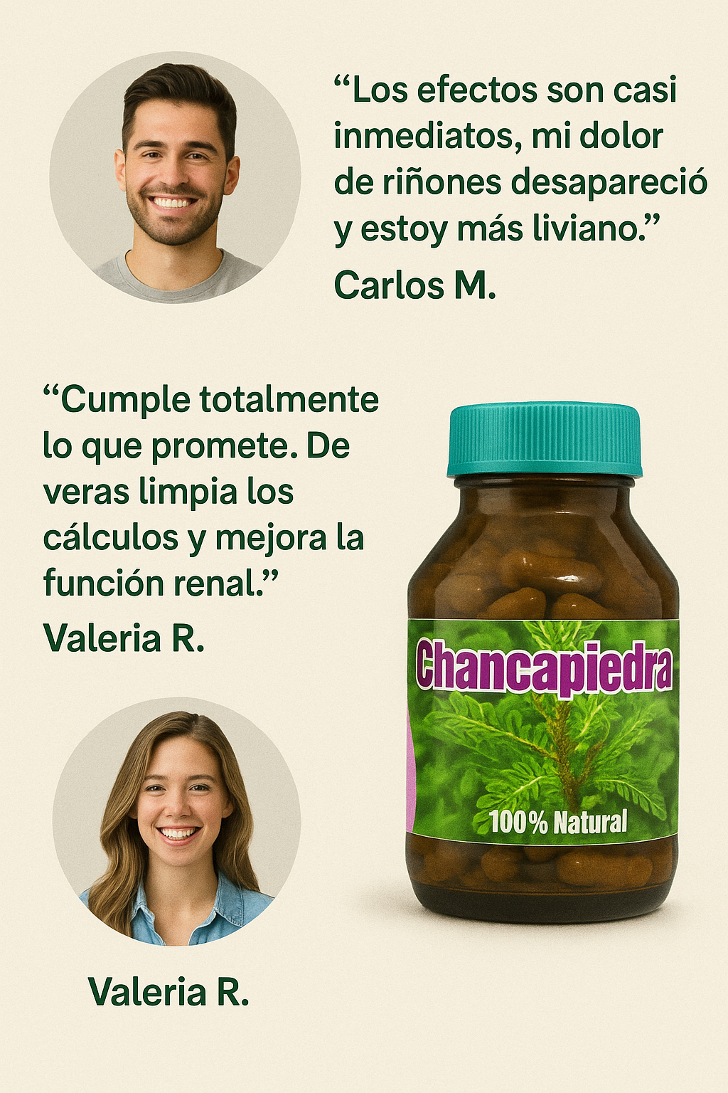 Chancapiedra - Bienestar Renal y Hepático 100% Natural