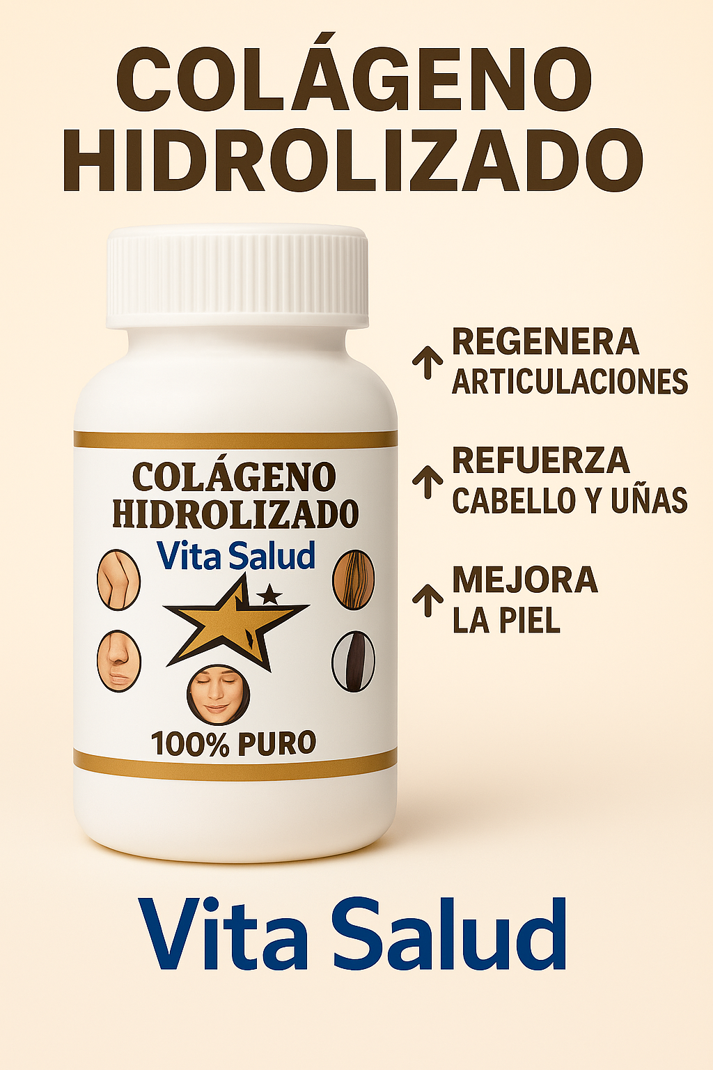 Colágeno Hidrolizado 100% Puro