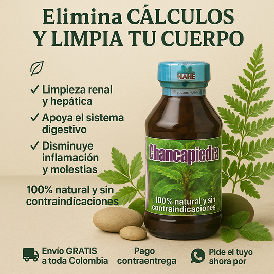 Chancapiedra - Bienestar Renal y Hepático 100% Natural